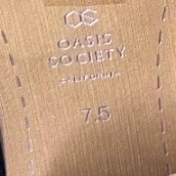 NWOT Oasis Society Black Suede Knee High Boots – Size 7.5 - Picture 3 of 3